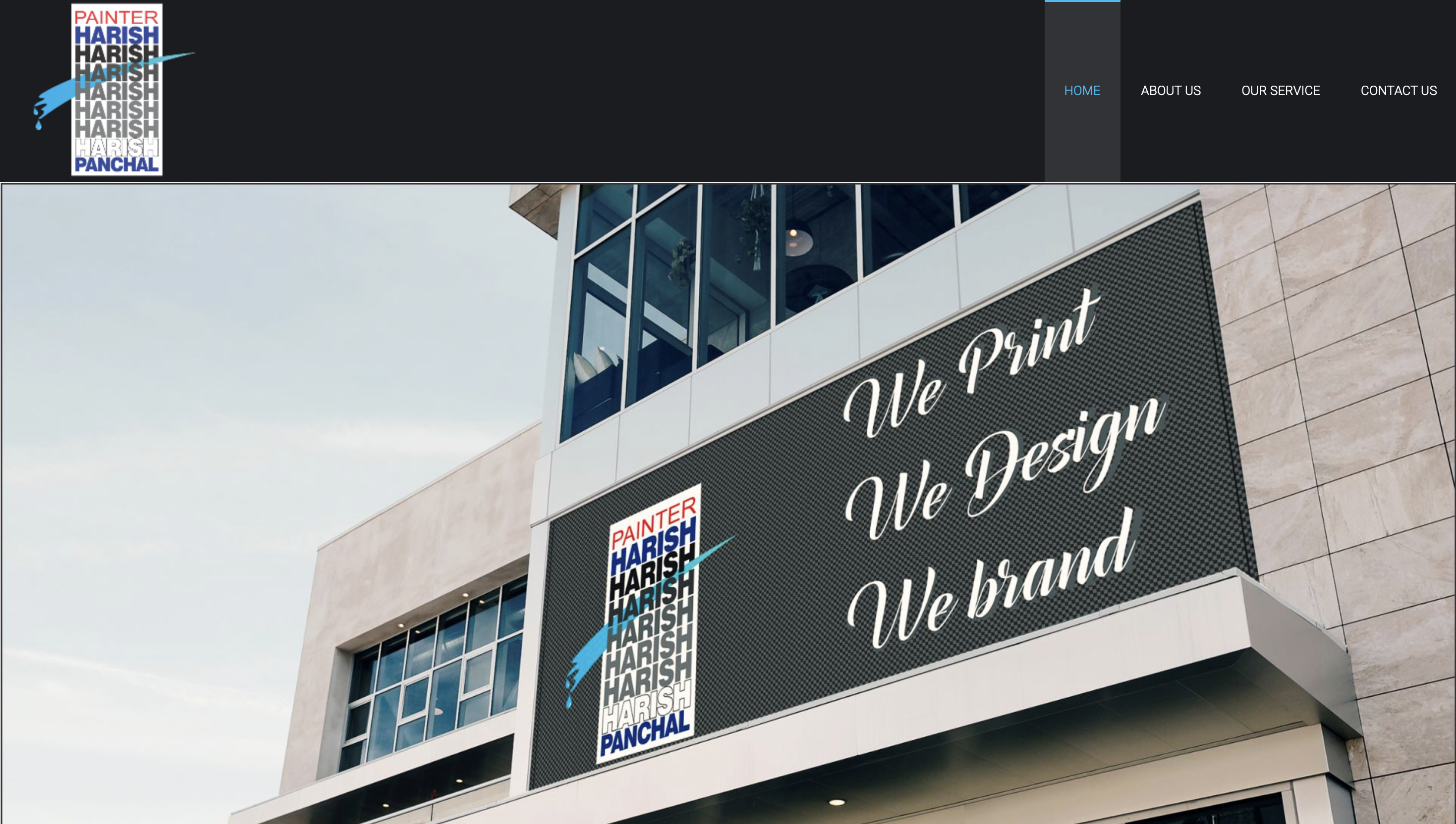 Harish Panchal — Personal / Portfolio Portfolio Showcase 1